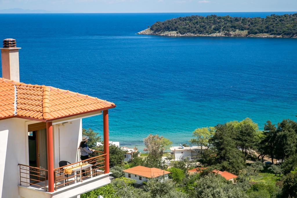 Aphrodite Villas Koinira Bagian luar foto